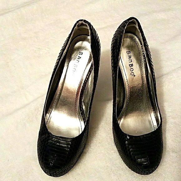 Snake platform heels. - Picture 4 of 8